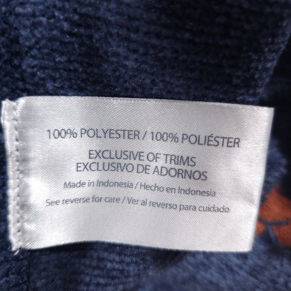 Woolrich 1/4 Snap Sweatshirt Mens XL Blue Pocket Pullover Sweater Gorpcore - Picture 14 of 16